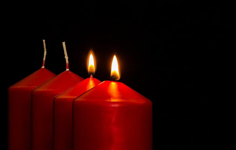 Upcycled Glass Candle Holders